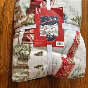 Place & Time No Sew Throw Blanket